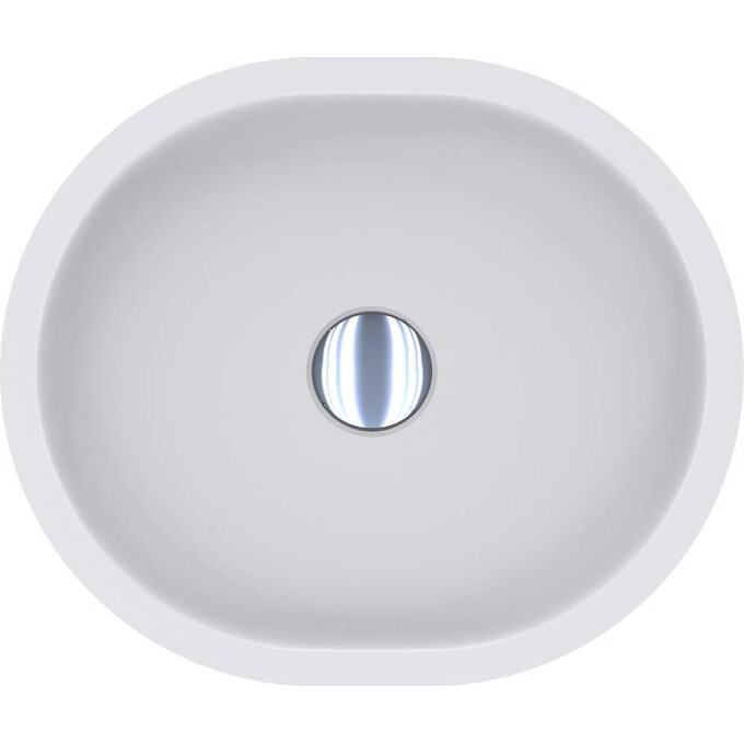 Раковина Miraggio Mark 425 Miramarble Matt 0002683 (42x36 см, белая матовая, чаша), Доступные размеры: 43 x 36, Технология производства: Miramarble Matt, Цвет производителя: белый матовый, фото 3