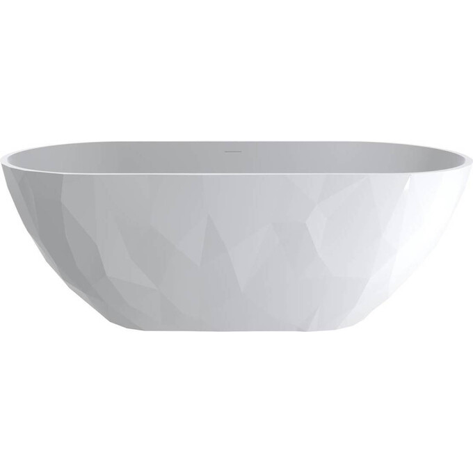 Мраморная ванна Miraggio Sapfire Miramarble 0002250 (165x76 см, отдельностоящая), Технология производства: Miramarble, Цвет производителя: белый глянец, фото 7