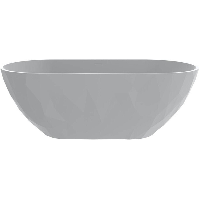 Мраморная ванна Miraggio с Miramarble Matt 0002251 (165x76 см, белая матовая, отдельностоящая), Технология производства: Miramarble Matt, Цвет производителя: белый матовый, фото 3