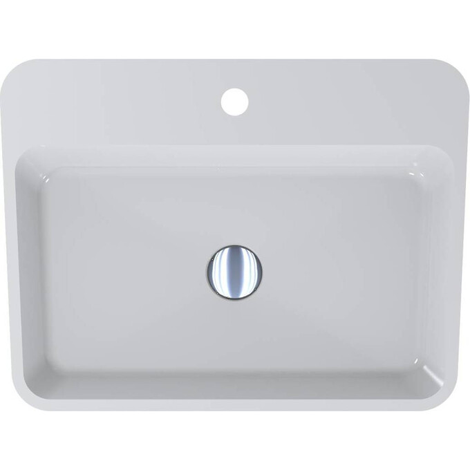 Раковина Miraggio Sun Miramarble 0002390 (60x45 см, підлогова), Технологія виробництва: Miramarble, Колір виробника: білий глянець, фото , изображение 6