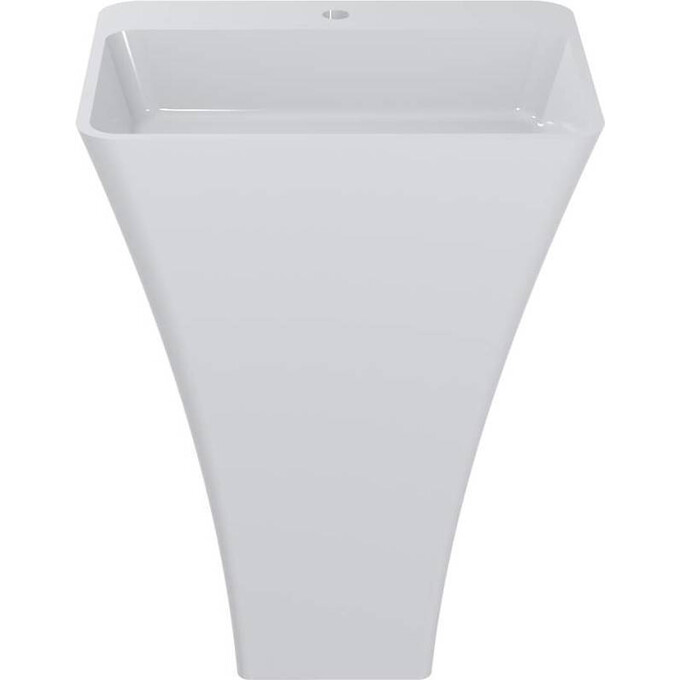 Раковина Miraggio Sun Miramarble 0002390 (60x45 см, підлогова), Технологія виробництва: Miramarble, Колір виробника: білий глянець, фото , изображение 7