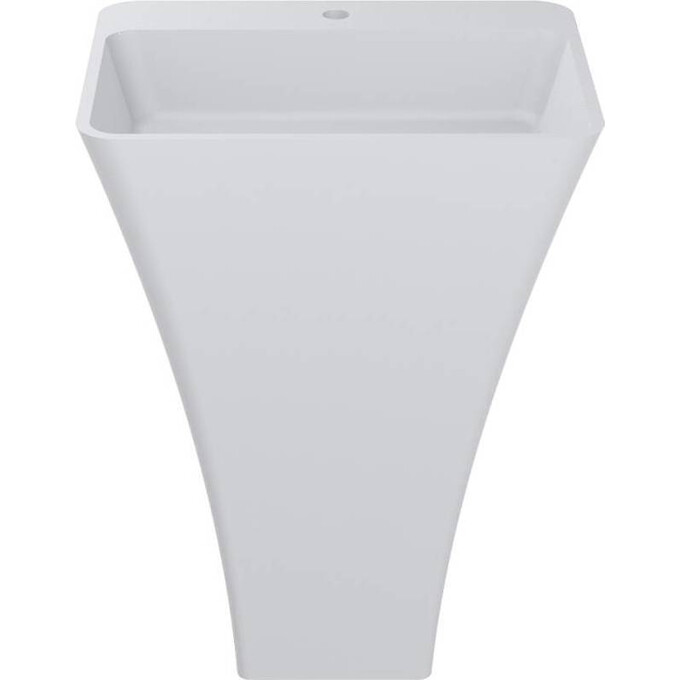 Раковина Miraggio Sun Miramarble Matt 0002391 (60x45 см, біла матова, підлогова), Технологія виробництва: Miramarble Matt, Колір виробника: білий матовий, фото , изображение 2