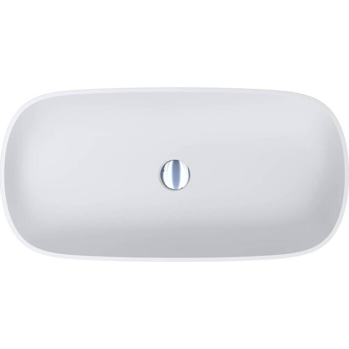 Раковина Miraggio Tripoli Miramarble Matt 0000587 (80x40 см, біла матова, чаша), Технологія виробництва: Miramarble Matt, Колір виробника: білий матовий, фото , изображение 2