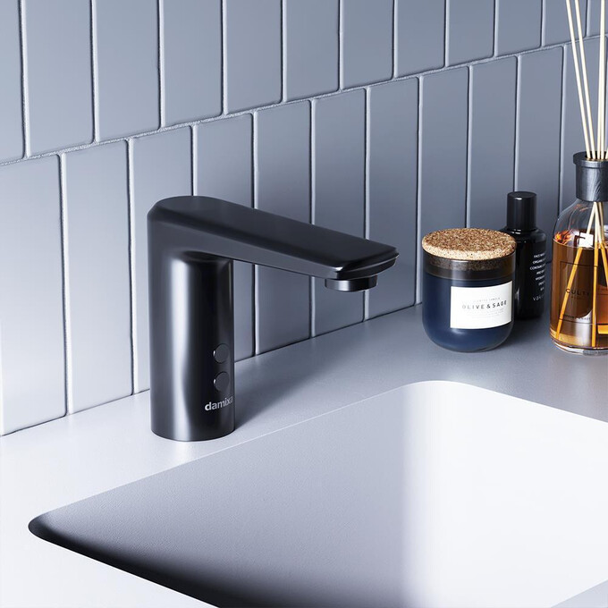 Смеситель для умывальника Damixa Origin Evo 2 780290300 (черный матовый, сенсорный), фото 2