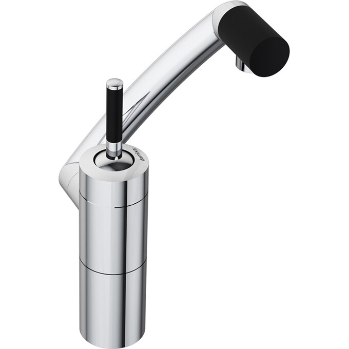 Змішувач для умивальника Damixa Arc 290217464 (хром/чорний), фото , изображение 5