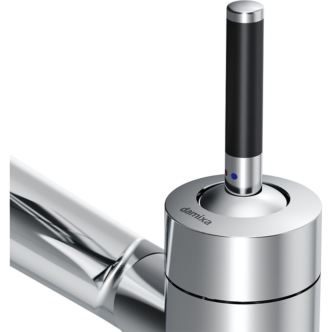 Змішувач для умивальника Damixa Arc 290217464 (хром/чорний), фото , изображение 7