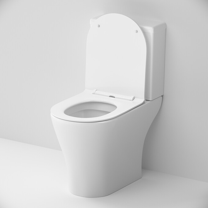 Безободковый унитаз-компакт Damixa Sirius FlashClean DX86C8600SC (с сиденьем), фото 5