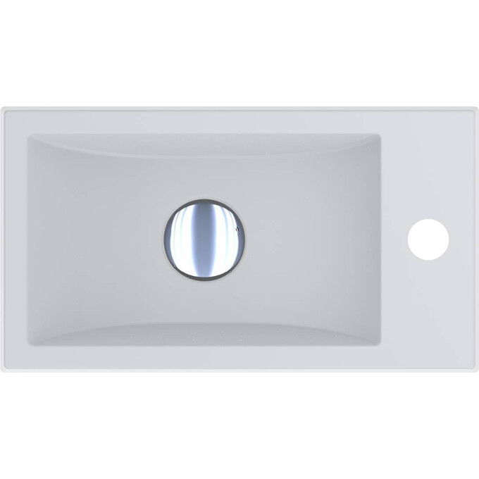 Раковина Miraggio Faro Miramarble Matt 0000193 (40x22 см, біла матова), Доступні розміри: 41 x 23, Технологія виробництва: Miramarble Matt, Колір виробника: білий матовий, фото , изображение 3