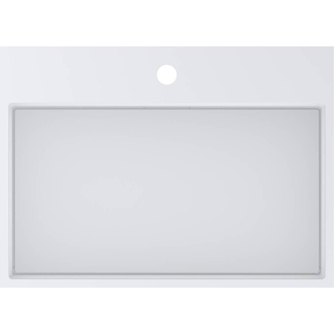 Раковина Miraggio Mares 600 Mirasoft 0001100 (59x42 см, белая матовая), Доступные размеры: 59 x 43, Технология производства: Mirasoft Technology, Цвет производителя: белый матовый, фото 3