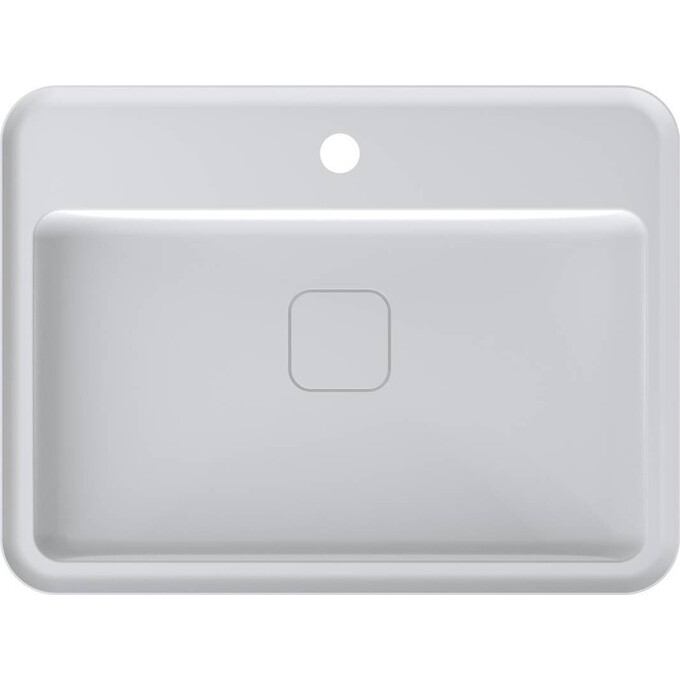 Раковина Miraggio Marrakesh 600 Mirasoft 0001104 (60x45 см, біла матова), Доступні розміри: 60 x 45, Технологія виробництва: Mirasoft Technology, Колір виробника: білий матовий, фото , изображение 3