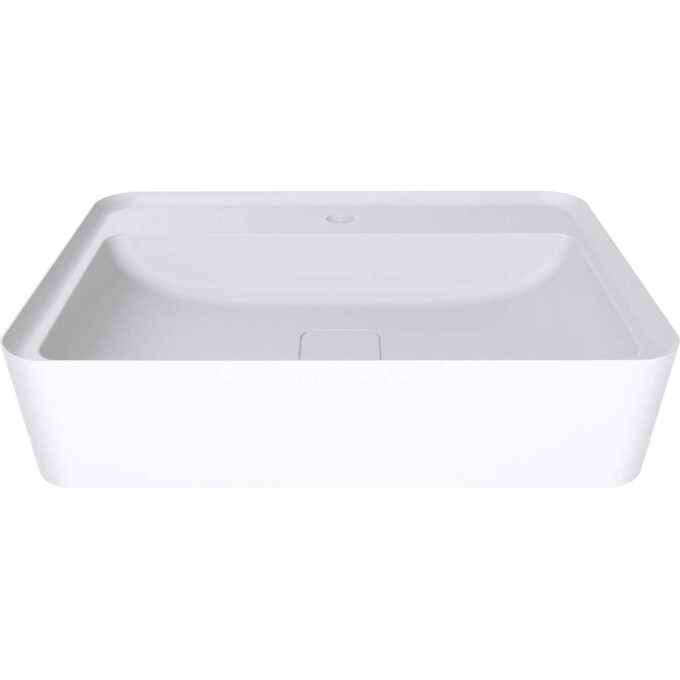 Раковина Miraggio Marrakesh 600 Mirasoft 0001104 (60x45 см, біла матова), Доступні розміри: 60 x 45, Технологія виробництва: Mirasoft Technology, Колір виробника: білий матовий, фото , изображение 2