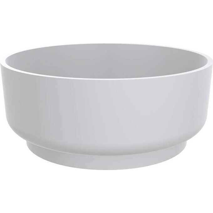 Раковина Miraggio Marta 420 Mirasoft 0001105 (42 см, біла матова, чаша), Доступні розміри: 42 x 42, Технологія виробництва: Mirasoft Technology, Колір виробника: білий матовий, фото , изображение 2