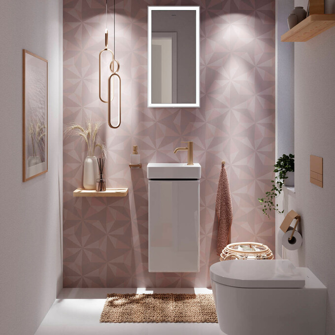 Держатель для туалетной бумаги Hansgrohe AddStoris Brushed Bronze 41753140 (брашированный бронзовый, с крышкой), Цвет производителя: брашированная бронза, фото 3