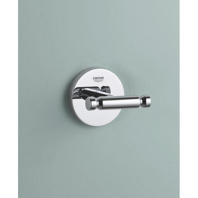 Гачок для ванної Grohe QuickFix Start Cosmopolitan 41168000 (подвійний), фото , изображение 7
