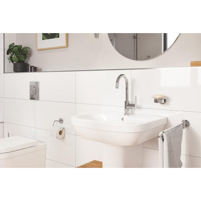 Мыльница Grohe QuickFix Start 41193000 (настенная), Цвет производителя: хром, фото 3