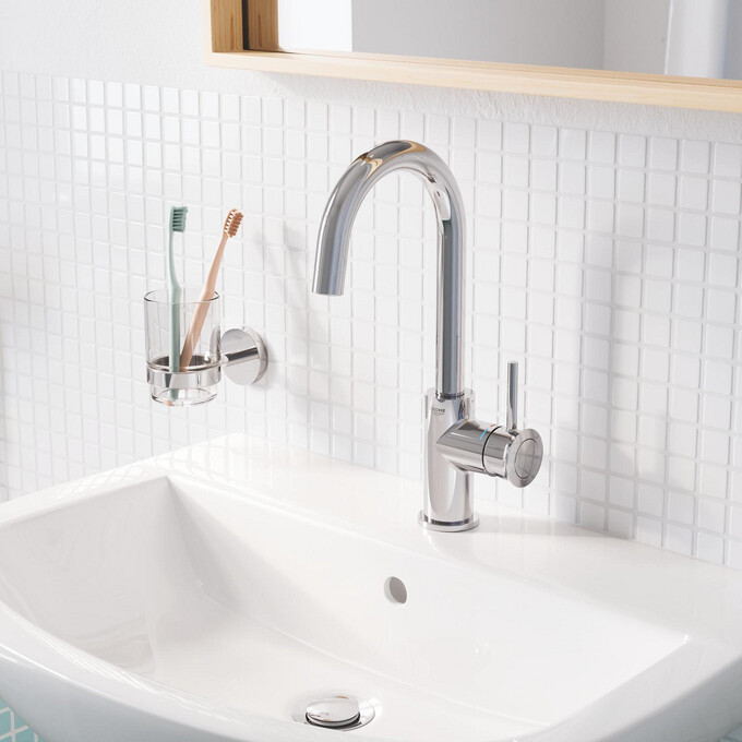 Стакан для зубных щеток Grohe QuickFix Start 41194000 (настенный), Цвет производителя: хром, фото 2
