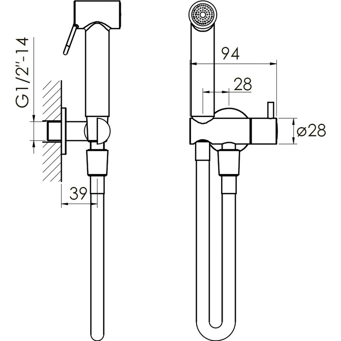 Набор для биде Imprese B704122, фото 3
