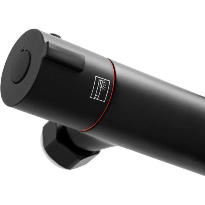 Термостатическая душевая система Yoka Bergen 25 Black BP.BERGEN-THERM-25-BLK (черная), фото 5