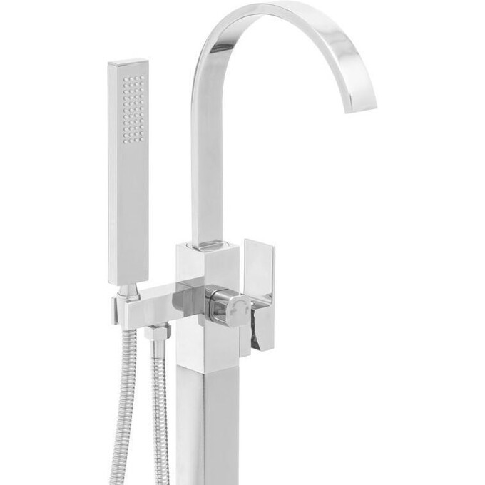 Змішувач для ванни Yoka Enzo Chrom BS.ENZO (підлоговий), Колір виробника: хром, фото , изображение 5