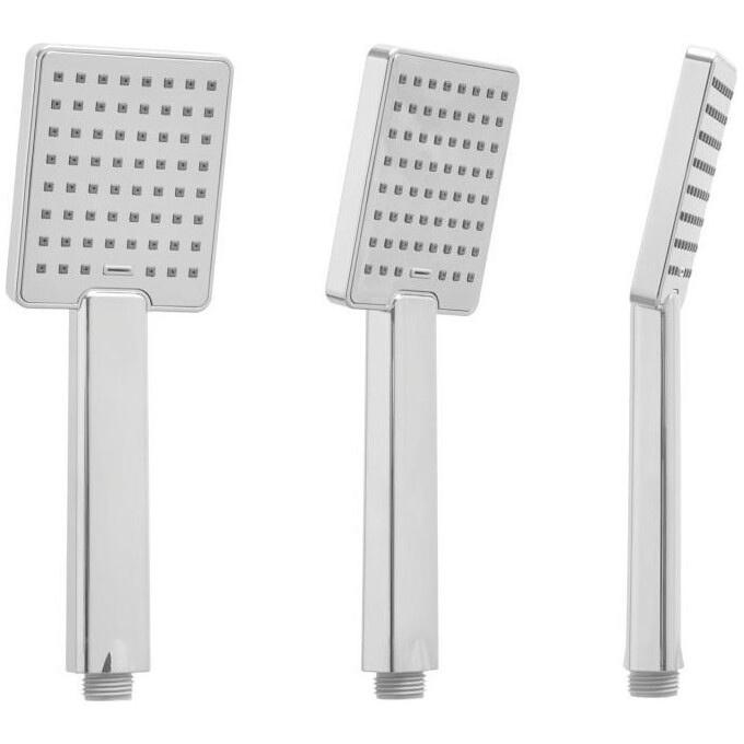 Душова система Yoka Oslo 25 Chrome BP.OSLO-25-CHR (з виливом та поличкою), Колір виробника: хром, фото , изображение 6