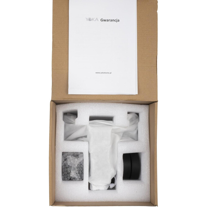 Змішувач для ванни Yoka Talea Black BW.TALEA-BLK (чорний матовий, з лійкою та шлангом), фото , изображение 7