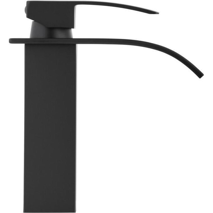 Змішувач для раковини Yoka Niagara 24 Black BU.NIAGARA 24-BLK (чорний, з каскадним виливом), Колір виробника: чорний, фото , изображение 4