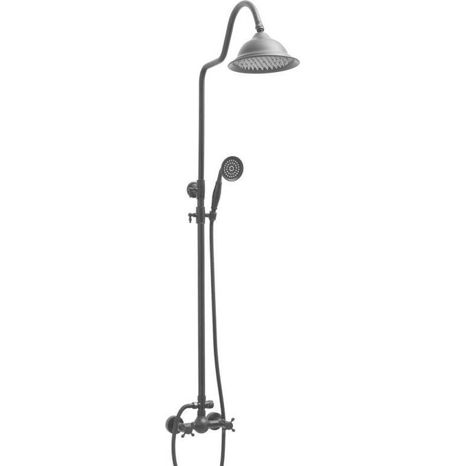 Душова система Yoka Dixi Black Matt BP.DIXI BLK (чорна матова), фото 