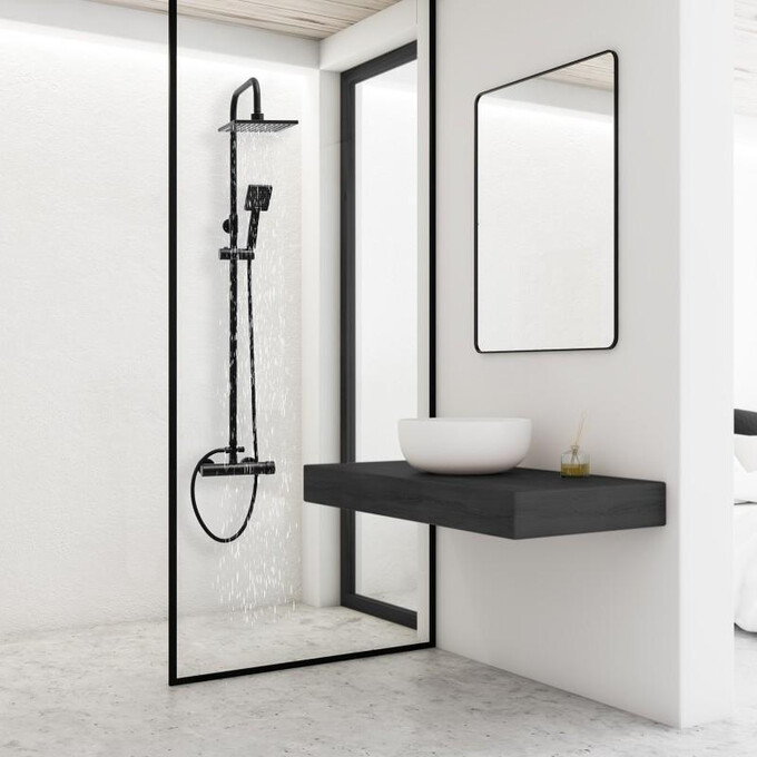 Душова система Yoka Flova 20 Black BP.FLOVA 20 BLK (чорна), фото , изображение 2