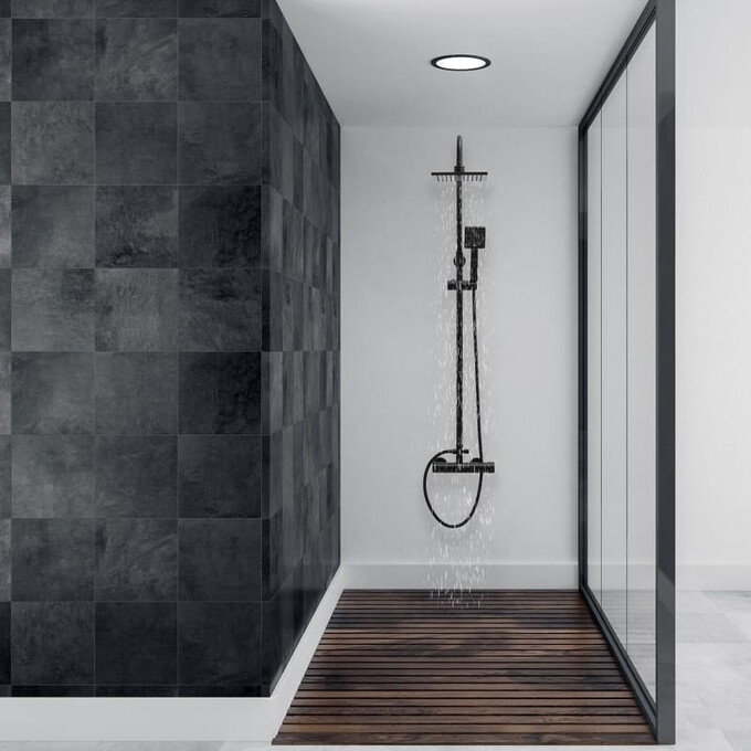 Душова система Yoka Flova 20 Black BP.FLOVA 20 BLK (чорна), фото , изображение 3