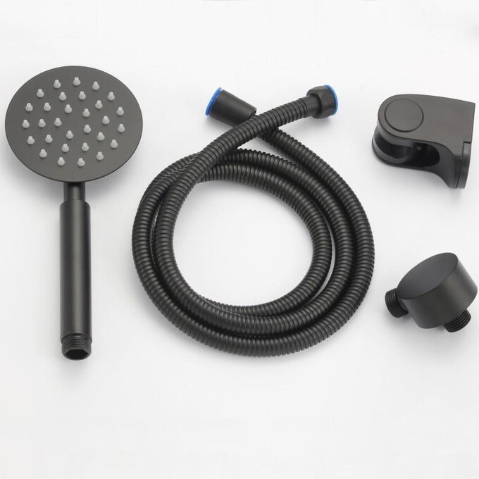 Душевая система скрытого монтажа Yoka Studio Black Matt BP.STUDIO 30 BLK (черная матовая), фото 4