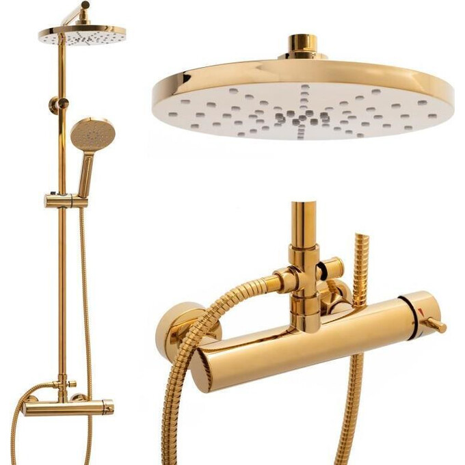 Душова система Yoka Dubaj Gold BP.DUBAJ23-GLD (золота), фото , изображение 3