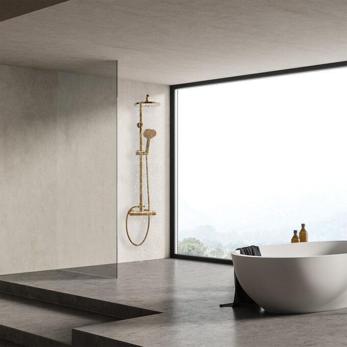 Душова система Yoka Dubaj Gold BP.DUBAJ23-GLD (золота), фото , изображение 2