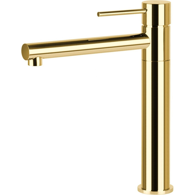 Смеситель для кухни Corsan Lugo Gold CMB7521GL (золотой), Цвет производителя: золото, фото 