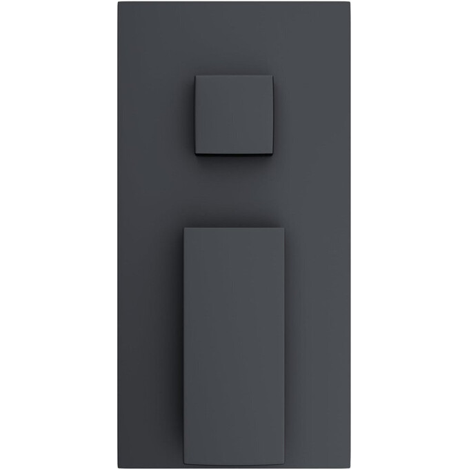 Душевая система скрытого монтажа Corsan Adour Black Z01MBL (черная), Цвет производителя: черный, фото 4