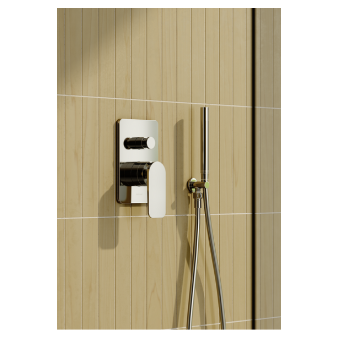 Душевая система скрытого монтажа Kohlman Wexpo Chrome QW210WR40, фото 2