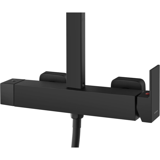 Душевая система Corsan Ango Black Matt CMN02MBL (черная матовая), фото 3