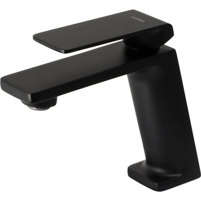 Смеситель для раковины Corsan Trino Black Matt CMB7111BL (черный матовый), Цвет производителя: черный матовый, фото 