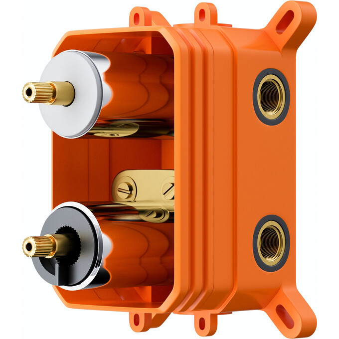 Термостатична душова система прихованого монтажу Corsan Lugo Gold Z03TGL (золота), Колір виробника: золото, фото , изображение 11