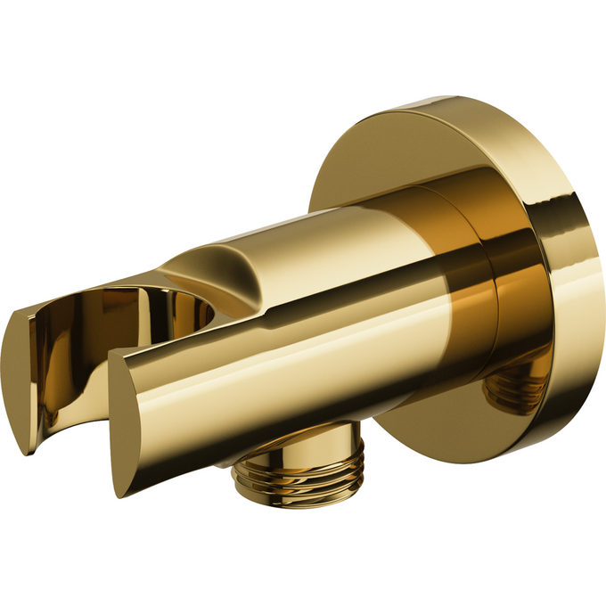 Термостатична душова система прихованого монтажу Corsan Lugo Gold Z03TGL (золота), Колір виробника: золото, фото , изображение 9