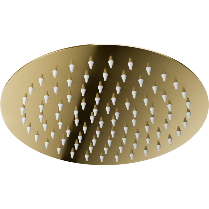 Термостатична душова система прихованого монтажу Corsan Lugo Gold Z03TGL (золота), Колір виробника: золото, фото , изображение 5