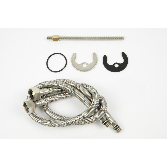 Смеситель для биде Corsan Lugo Bkack CMB7531BL (черный матовый), Цвет производителя: черный матовый, фото 5