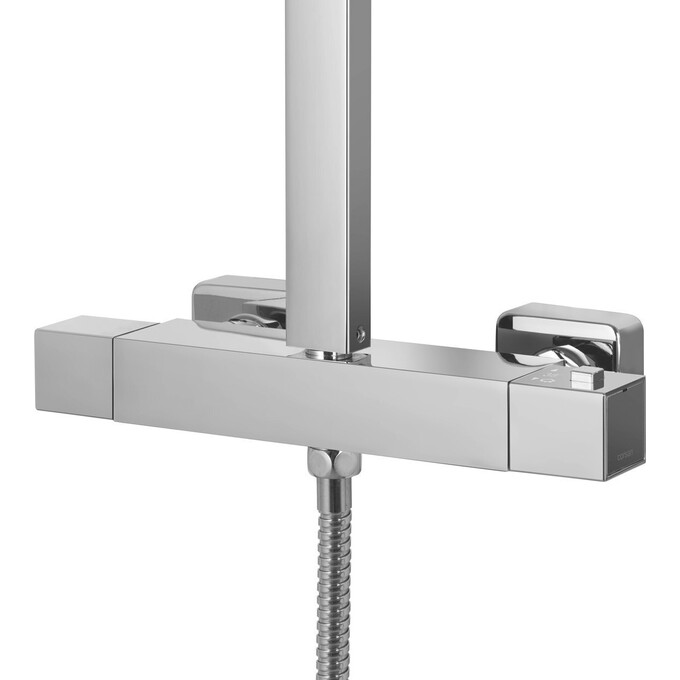 Термостатическая душевая система Corsan Ango Chrome CMN02TCH, фото 5