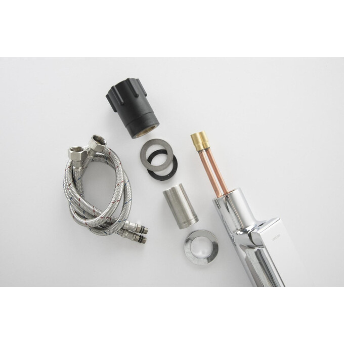 Смеситель для кухни Corsan Trino Chrome CMB7121CH, Цвет производителя: хром, фото 5