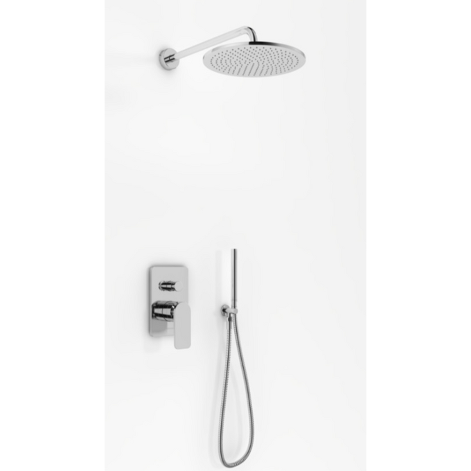 Душевая система скрытого монтажа Kohlman Wexpo Chrome QW210WR30, фото 