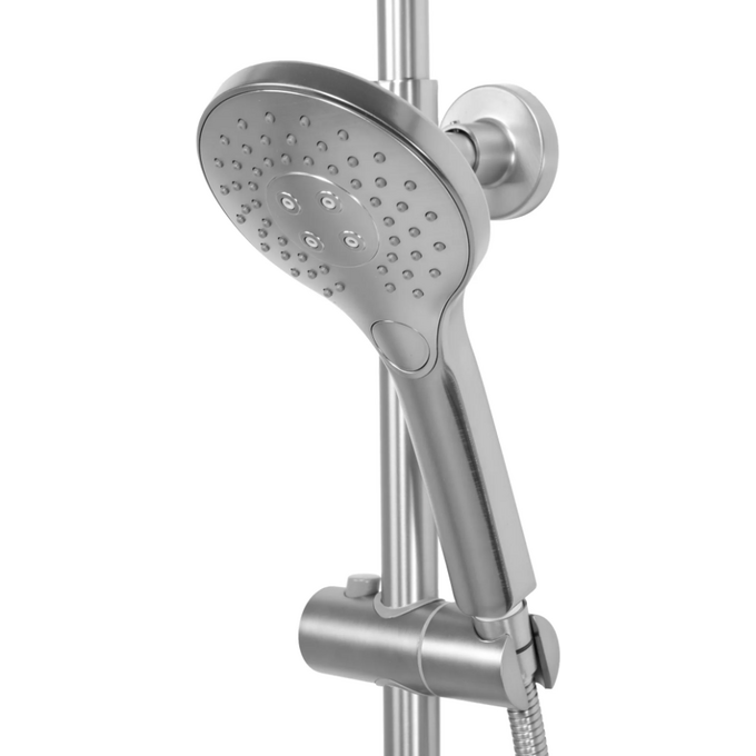 Термостатична душова система Rea Vincent Nikiel Brushed REA-P6603 (брашований нікель), Колір виробника: брашований нікель, фото , изображение 6