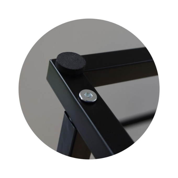 Рушникотримач Yoka Lonia3 Black P.LONIA3-BLK (чорний, потрійний), фото , изображение 4