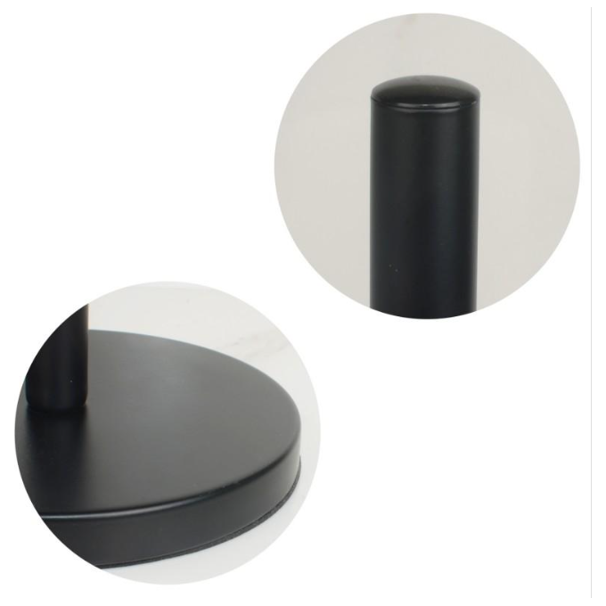 Стійка для туалетного паперу Yoka SP1 Black P.SP1-BLK (чорна), Колір виробника: чорний, фото , изображение 4