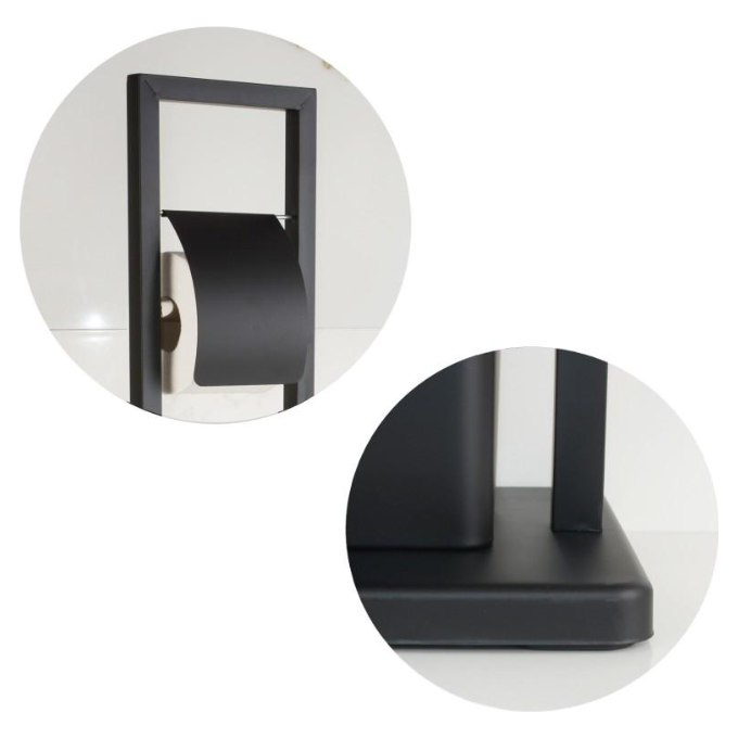 Стойка для аксессуаров Yoka Barca Black PD.BARCA FB (черная), Цвет производителя: черный, фото 6