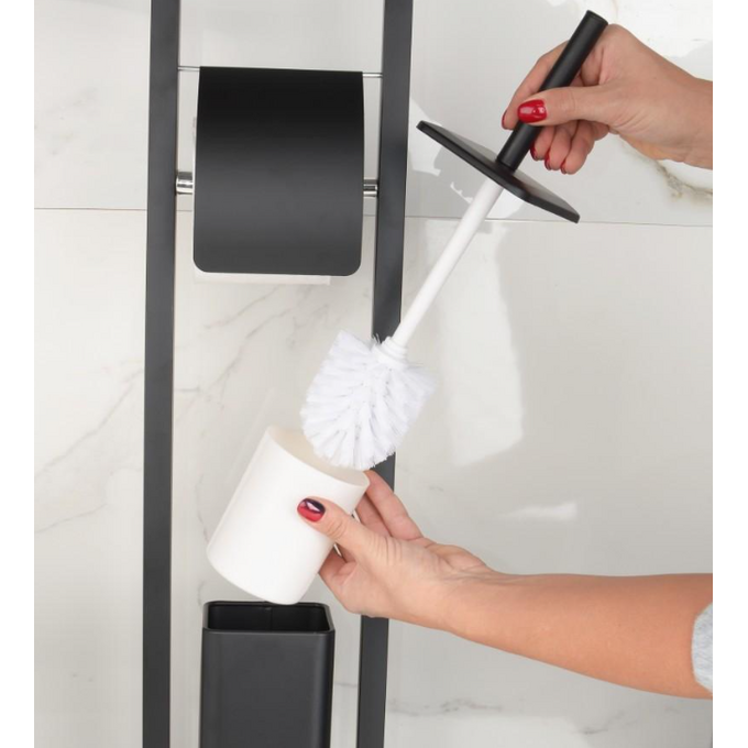 Стойка для аксессуаров Yoka Barca Black PD.BARCA FB (черная), Цвет производителя: черный, фото 4