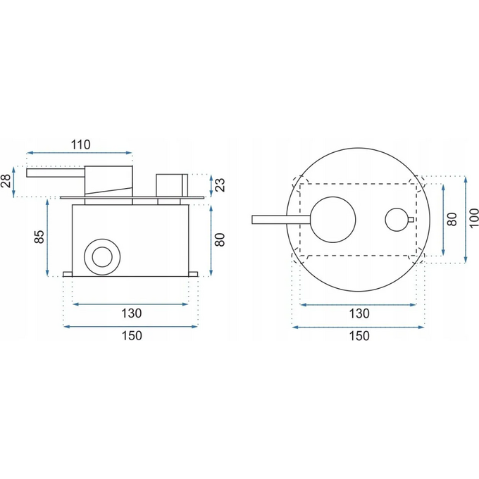 Душова система прихованого монтажу Rea Lungo Brushed Gold REA-P6609 (брашована золота, з виливом), Колір виробника: золото брошене (матове), фото , изображение 7